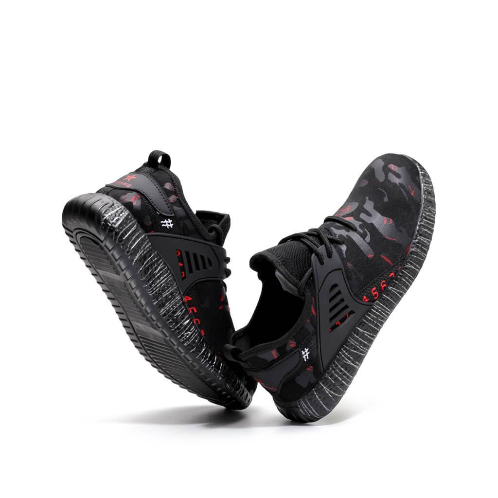 CamoX™ Black Red - Indestructible Shoes
