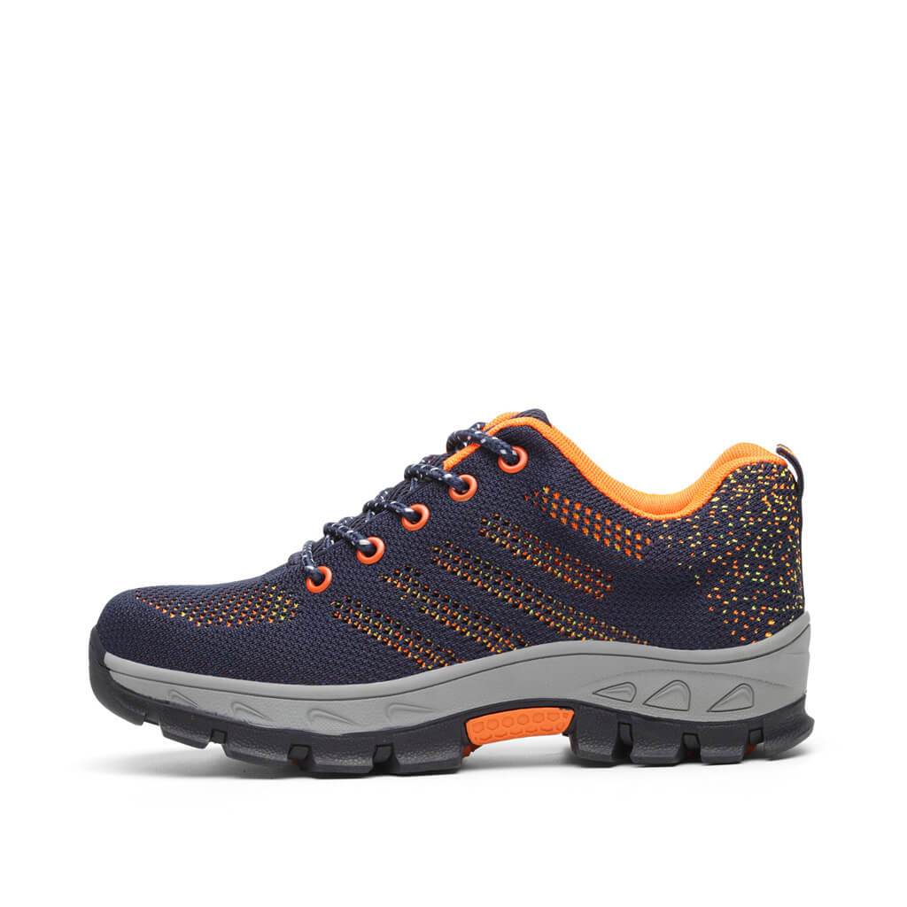 Stripe Orange Blue - Indestructible Shoes